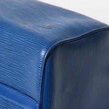 将图片加载到图库查看器中。 LOUIS VUITTON ルイヴィトン スピーディ30 エピ ハンドバッグ ボストンバッグ M43005 PVC レザー トレドブルー ゴールド金具 美品 中古 4a005804