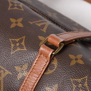 極美品 LOUIS VUITTON ルイヴィトン パピヨン30 GM ハンドバッグ M51365 モノグラム ゴールド金具 筒型 中古 4a005791