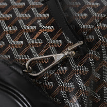 画像をギャラリービューアに読み込む, 極美品 GOYARD ゴヤール アルパンMM バックパック リュック ALPIN2MMLTY01CL01P PVC レザー ブラック 中古 4a005889