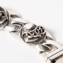 画像をギャラリービューアに読み込む, CHROME HEARTS クロムハーツ ブレスレット 5リンク 重量97.01g CHプラス スター フローラル BSフレア ケルティック クロー シルバー925 美品 中古 4a006038