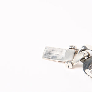 CHROME HEARTS クロムハーツ ブレスレット 5リンク 重量97.01g CHプラス スター フローラル BSフレア ケルティック クロー シルバー925 美品 中古 4a006038