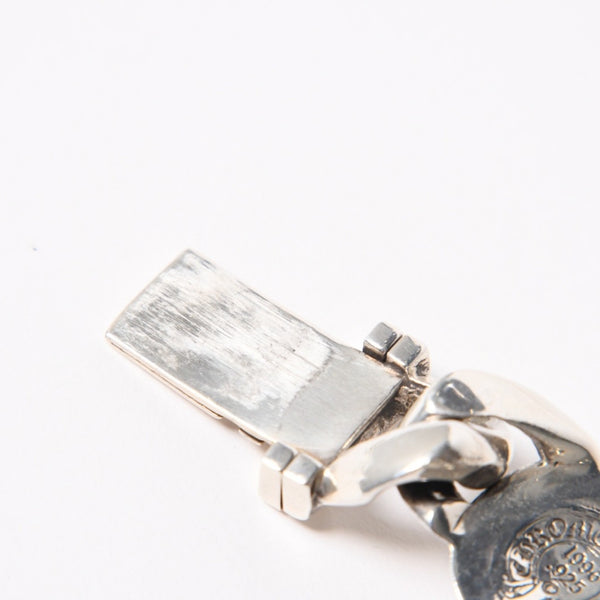 CHROME HEARTS クロムハーツ ブレスレット 5リンク 重量97.01g CHプラス スター フローラル BSフレア ケルティック クロー シルバー925 美品 中古 4a006038