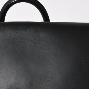 極美品 GOYARD ゴヤール アルパンMM バックパック リュック ALPIN2MMLTY01CL01P PVC レザー ブラック 中古 4a005889