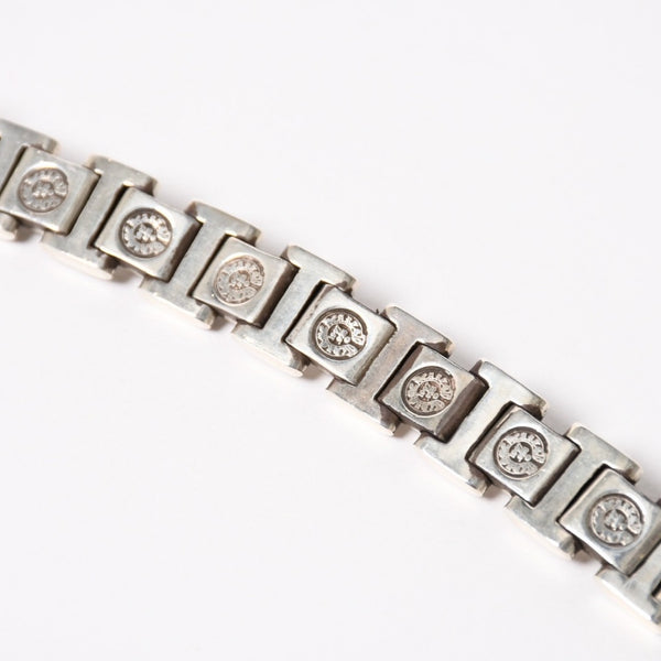 CHROME HERATS クロムハーツ Iリンク CHプラス ブレスレット 10リンク STERlNG 重量86.84g アクセサリー シルバー925 1995刻印 美品 中古 4a006039