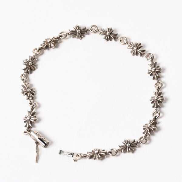 極美品 CHROME HEARTS クロムハーツ タイニーE CH プラス ブレスレット シルバー925 シルバー 重量約9.72g 中古 4a005987