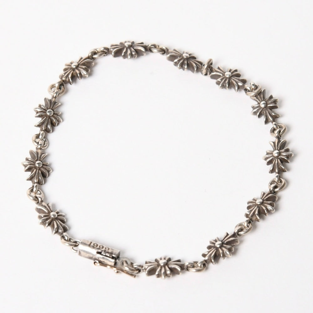 極美品 CHROME HEARTS クロムハーツ タイニーE CH プラス ブレスレット シルバー925 シルバー 重量約9.72g 中古 4a005987