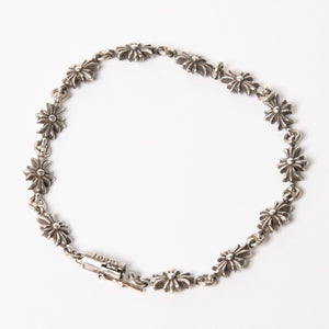 極美品 CHROME HEARTS クロムハーツ タイニーE CH プラス ブレスレット シルバー925 シルバー 重量約9.72g 中古 4a005987