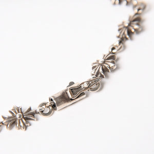 極美品 CHROME HEARTS クロムハーツ タイニーE CH プラス ブレスレット シルバー925 シルバー 重量約9.72g 中古 4a005987