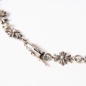 極美品 CHROME HEARTS クロムハーツ タイニーE CH プラス ブレスレット シルバー925 シルバー 重量約9.72g 中古 4a005987