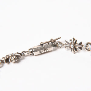 極美品 CHROME HEARTS クロムハーツ タイニーE CH プラス ブレスレット シルバー925 シルバー 重量約9.72g 中古 4a005987