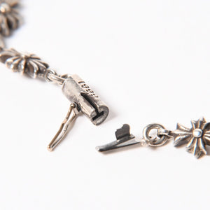 極美品 CHROME HEARTS クロムハーツ タイニーE CH プラス ブレスレット シルバー925 シルバー 重量約9.72g 中古 4a005987