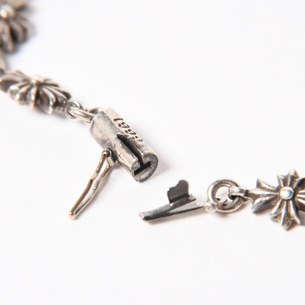 極美品 CHROME HEARTS クロムハーツ タイニーE CH プラス ブレスレット シルバー925 シルバー 重量約9.72g 中古 4a005987