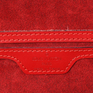 極美品 LOUIS VUITTON ルイヴィトン ハンドバッグ トートバッグ M52227 エピ スフロ レッド ゴールド金具 中古 4a006097