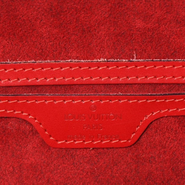 極美品 LOUIS VUITTON ルイヴィトン ハンドバッグ トートバッグ M52227 エピ スフロ レッド ゴールド金具 中古 4a006097