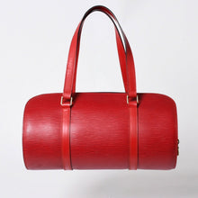 将图片加载到图库查看器中。 極美品 LOUIS VUITTON ルイヴィトン スフロ ハンドバッグ M52227 エピ レザーレッド ゴールド金具 中古 4a005896