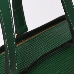 LOUIS VUITTON Epi Souflot Handbag Shoulder Bag Semi-Shoulder Bag Epi Leather M52224 Borneo Green Good Condition Used 4a006079