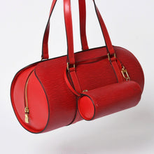 将图片加载到图库查看器中。 極美品 LOUIS VUITTON ルイヴィトン スフロ ハンドバッグ M52227 エピ レザーレッド ゴールド金具 中古 4a005896