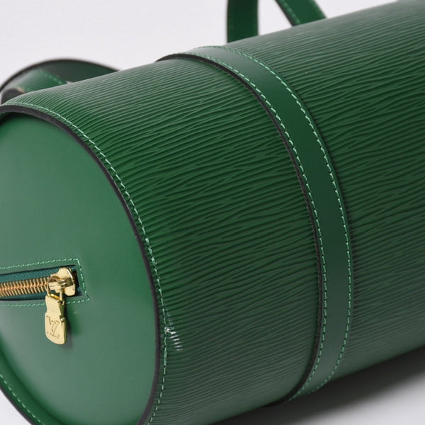 LOUIS VUITTON Epi Souflot Handbag Shoulder Bag Semi-Shoulder Bag Epi Leather M52224 Borneo Green Good Condition Used 4a006079