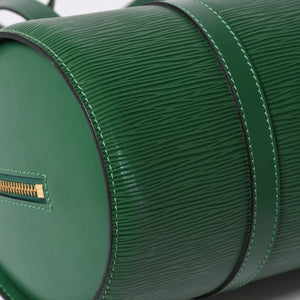 LOUIS VUITTON Epi Souflot Handbag Shoulder Bag Semi-Shoulder Bag Epi Leather M52224 Borneo Green Good Condition Used 4a006079