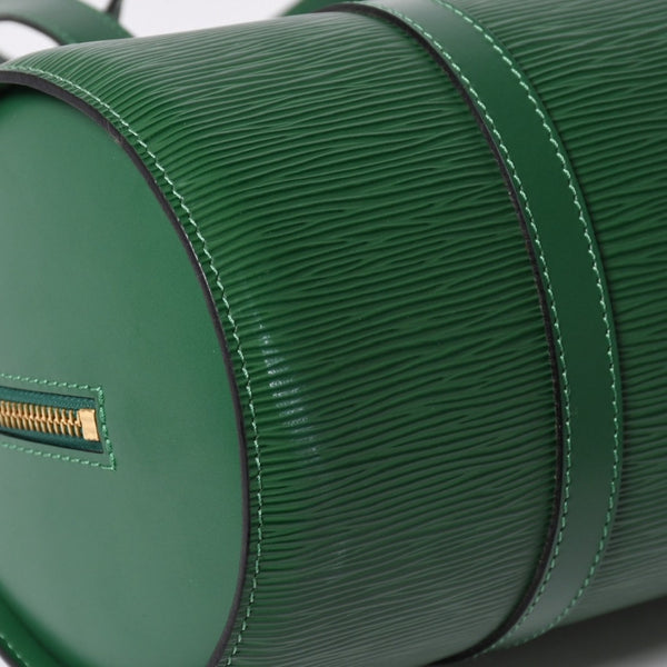 LOUIS VUITTON Epi Souflot Handbag Shoulder Bag Semi-Shoulder Bag Epi Leather M52224 Borneo Green Good Condition Used 4a006079