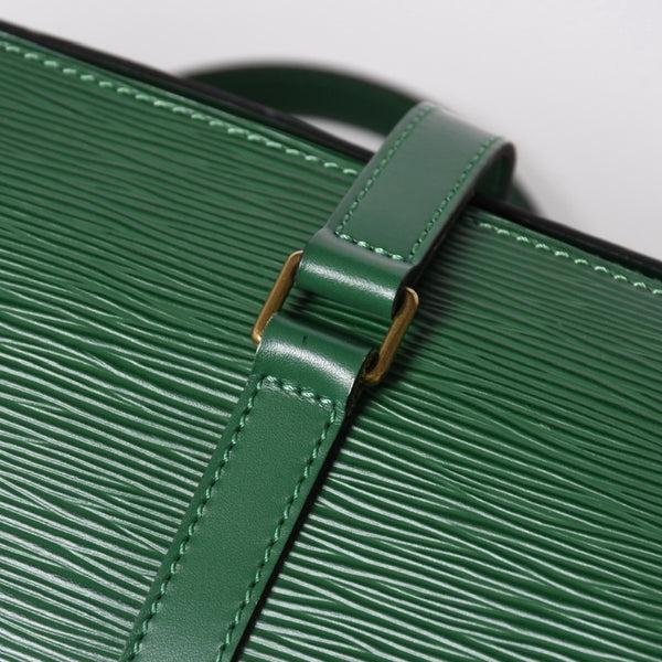 LOUIS VUITTON Epi Souflot Handbag Shoulder Bag Semi-Shoulder Bag Epi Leather M52224 Borneo Green Good Condition Used 4a006079