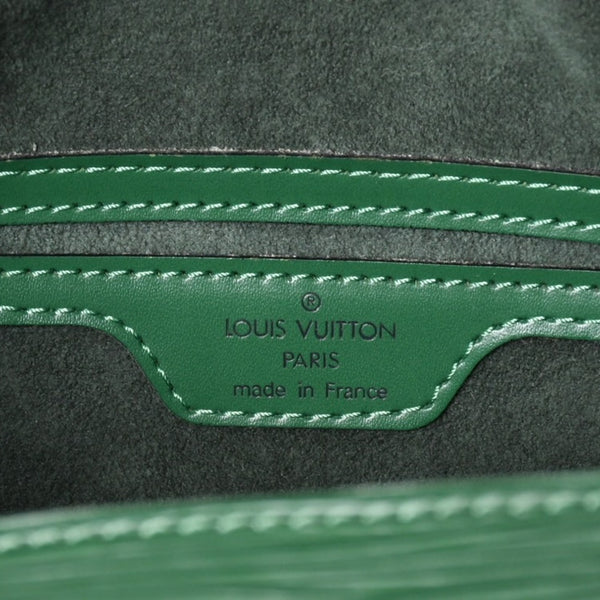 LOUIS VUITTON Epi Souflot Handbag Shoulder Bag Semi-Shoulder Bag Epi Leather M52224 Borneo Green Good Condition Used 4a006079