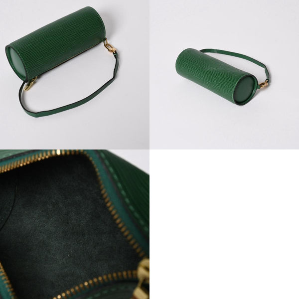 LOUIS VUITTON Epi Souflot Handbag Shoulder Bag Semi-Shoulder Bag Epi Leather M52224 Borneo Green Good Condition Used 4a006079