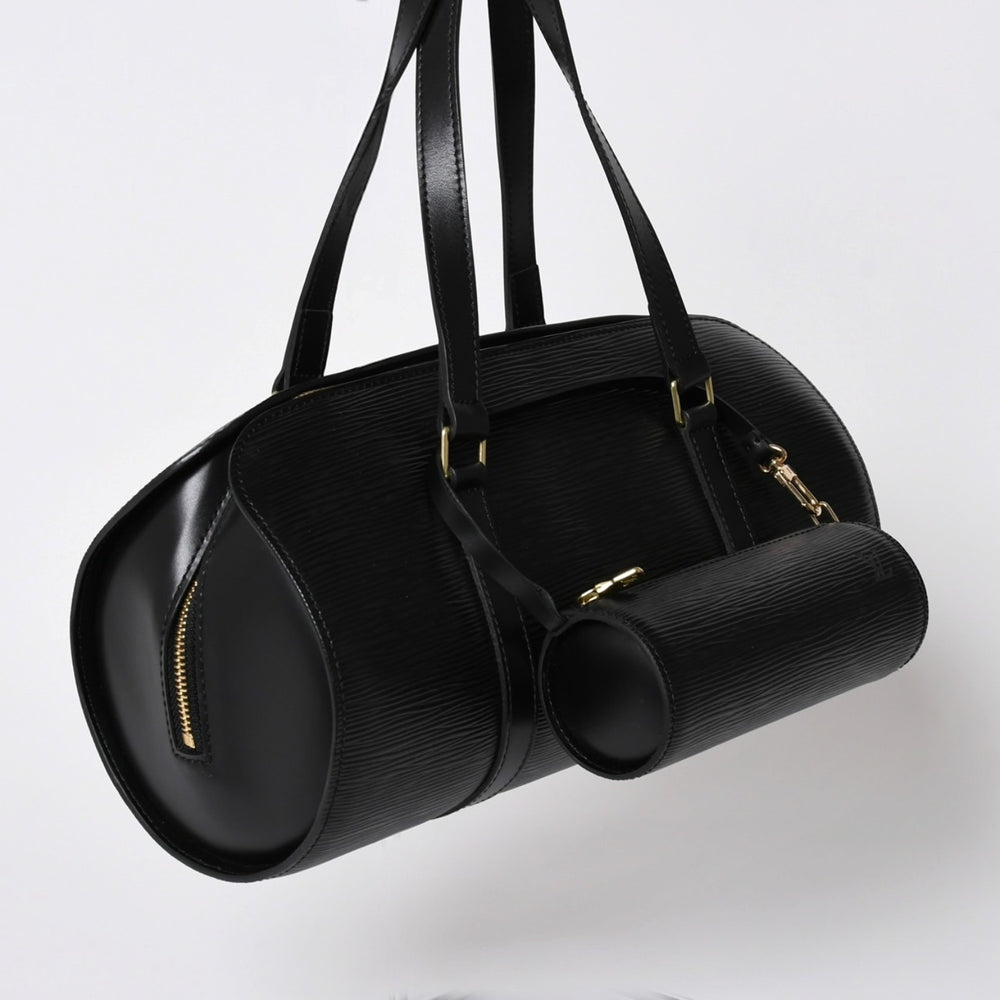 極美品 LOUIS VUITTON ルイヴィトン エピ スフロ ハンドバッグ ショルダーバッグ セミショルダーバッグ エピレザー M52222 ブラック 中古 4a006061