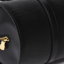 Load the image into the gallery viewer. 極美品 LOUIS VUITTON ルイヴィトン エピ スフロ ハンドバッグ ショルダーバッグ セミショルダーバッグ エピレザー M52222 ブラック 中古 4a006061