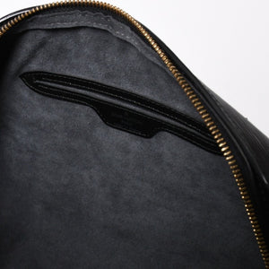 Very Good Condition LOUIS VUITTON Epi Souflo Handbag Shoulder Bag Semi-Shoulder Bag Epi Leather M52222 Black Used 4a006061