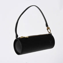 Load the image into the gallery viewer. 極美品 LOUIS VUITTON ルイヴィトン エピ スフロ ハンドバッグ ショルダーバッグ セミショルダーバッグ エピレザー M52222 ブラック 中古 4a006061