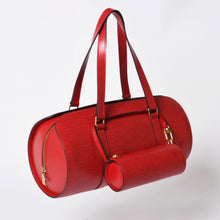 Load the image into the gallery viewer. 極美品 LOUIS VUITTON ルイヴィトン ハンドバッグ トートバッグ M52227 エピ スフロ レッド ゴールド金具 中古 4a006097