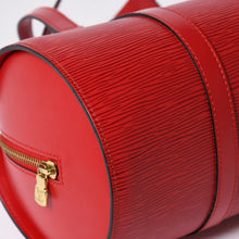 Load the image into the gallery viewer. 極美品 LOUIS VUITTON ルイヴィトン ハンドバッグ トートバッグ M52227 エピ スフロ レッド ゴールド金具 中古 4a006097