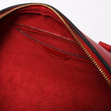 Load the image into the gallery viewer. 極美品 LOUIS VUITTON ルイヴィトン ハンドバッグ トートバッグ M52227 エピ スフロ レッド ゴールド金具 中古 4a006097