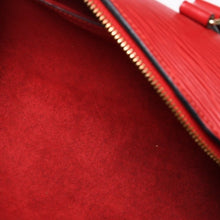 Load the image into the gallery viewer. 極美品 LOUIS VUITTON ルイヴィトン ハンドバッグ トートバッグ M52227 エピ スフロ レッド ゴールド金具 中古 4a006097