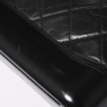 画像をギャラリービューアに読み込む, CHANEL シャネル ガブリエル ドゥ ショルダーバッグ チェーンショルダーバッグ レザーショルダーバッグ 26番台 ブラック ゴールド金具 美品 中古 4a005779