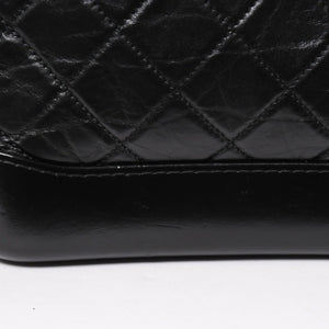 CHANEL シャネル ガブリエル ドゥ ショルダーバッグ チェーンショルダーバッグ レザーショルダーバッグ 26番台 ブラック ゴールド金具 美品 中古 4a005779