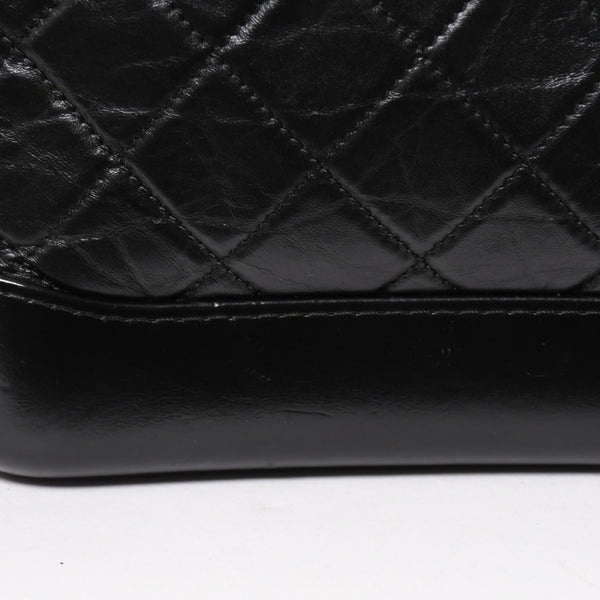 CHANEL シャネル ガブリエル ドゥ ショルダーバッグ チェーンショルダーバッグ レザーショルダーバッグ 26番台 ブラック ゴールド金具 美品 中古 4a005779