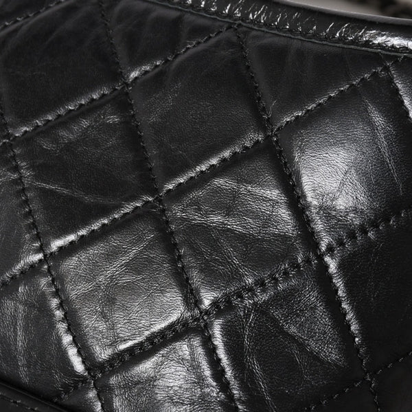 CHANEL シャネル ガブリエル ドゥ ショルダーバッグ チェーンショルダーバッグ レザーショルダーバッグ 26番台 ブラック ゴールド金具 美品 中古 4a005779
