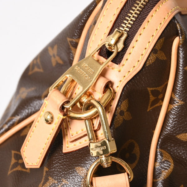 極美品 LOUIS VUITTON ルイヴィトン レティーロ PM モノグラム M40325 2WAYバッグ ブラウン ゴールド金具 中古 4a005892