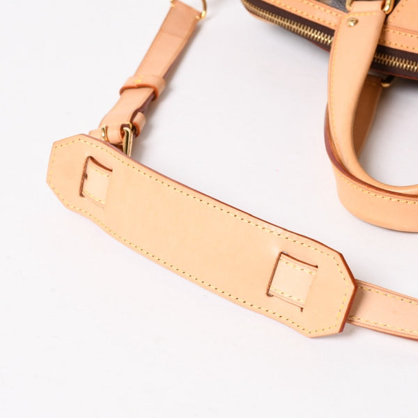極美品 LOUIS VUITTON ルイヴィトン レティーロ PM モノグラム M40325 2WAYバッグ ブラウン ゴールド金具 中古 4a005892