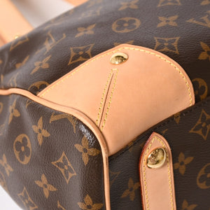 極美品 LOUIS VUITTON ルイヴィトン レティーロ PM モノグラム M40325 2WAYバッグ ブラウン ゴールド金具 中古 4a005892