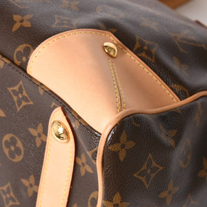 極美品 LOUIS VUITTON ルイヴィトン レティーロ PM モノグラム M40325 2WAYバッグ ブラウン ゴールド金具 中古 4a005892