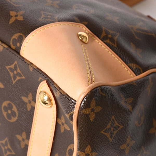 極美品 LOUIS VUITTON ルイヴィトン レティーロ PM モノグラム M40325 2WAYバッグ ブラウン ゴールド金具 中古 4a005892