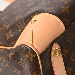 極美品 LOUIS VUITTON ルイヴィトン レティーロ PM モノグラム M40325 2WAYバッグ ブラウン ゴールド金具 中古 4a005892