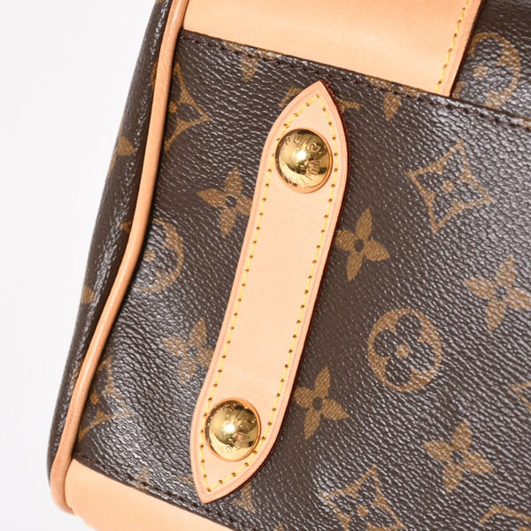 極美品 LOUIS VUITTON ルイヴィトン レティーロ PM モノグラム M40325 2WAYバッグ ブラウン ゴールド金具 中古 4a005892