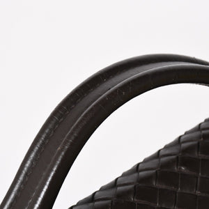 BOTTEGA VENETA ボッテガヴェネタ イントレチャート ブリーフケース ビジネスバッグ ブラウン レザー 美品 中古 4a005821