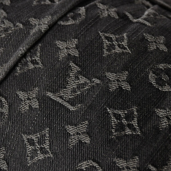 LOUIS VUITTON ルイヴィトン ネオカヴィ MM 2WAYバッグ M95351 モノグラム デニム ブラック ゴールド金具 美品 中古 4a005958