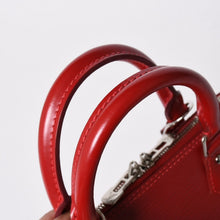 画像をギャラリービューアに読み込む, 極美品 LOUIS VUITTON ルイヴィトン ハンドバッグ エピ アルマPM M4058E エピレザー バッグ シルバー金具 レッド 中古 4a006105