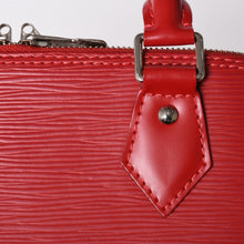 画像をギャラリービューアに読み込む, 極美品 LOUIS VUITTON ルイヴィトン ハンドバッグ エピ アルマPM M4058E エピレザー バッグ シルバー金具 レッド 中古 4a006105
